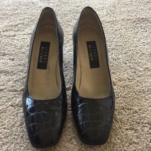 Stuart Weitzman snakeskin shoes